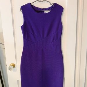 Liz Claiborne Purple Cocktail Dress
